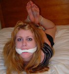 13326. Anna Evans Hogtied